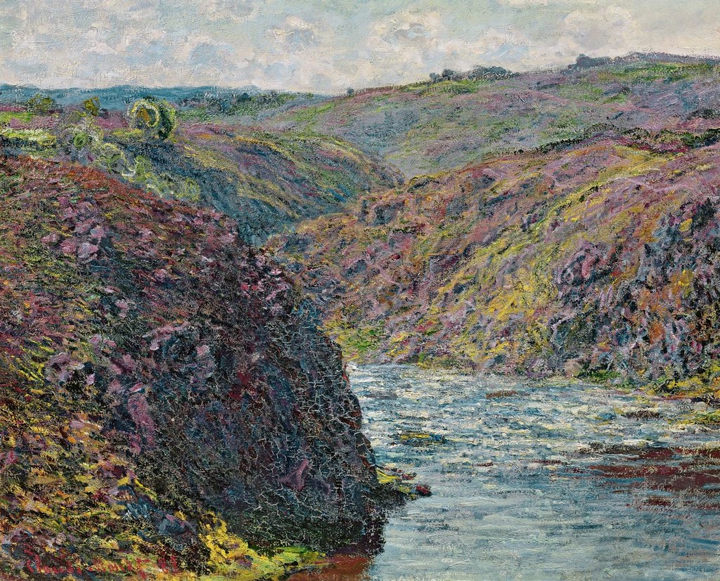Ravin de la Creuse au déclin du jour (C Monet - W 1220)