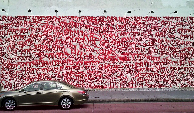 Houston Street Graffiti Mural Art New York