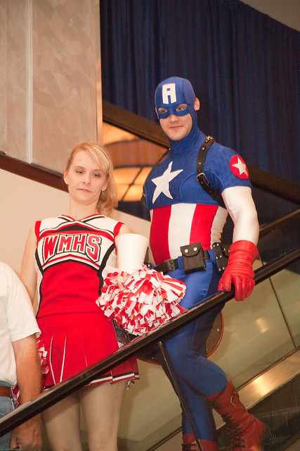 Save the Cheerleader, Captain America!
