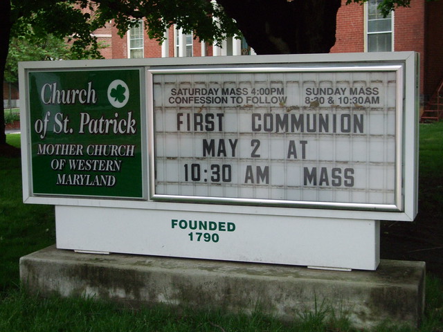 St. Patrick Catholic Church, Cumberland, MD
