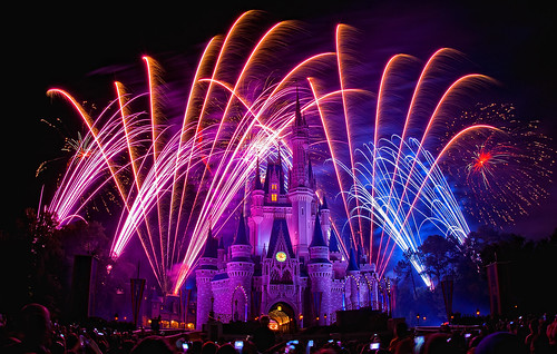 Magic Kingdom - Fireworks Friday (Explored) | Here's to the … | Flickr