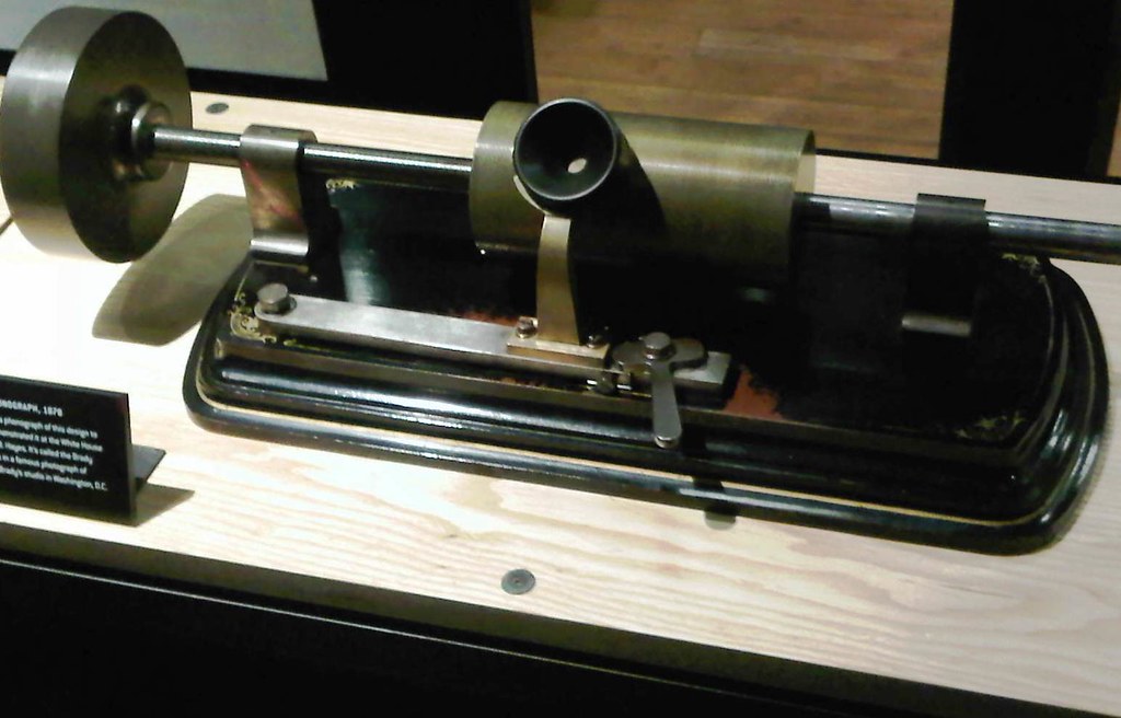Edison's improved phonograph