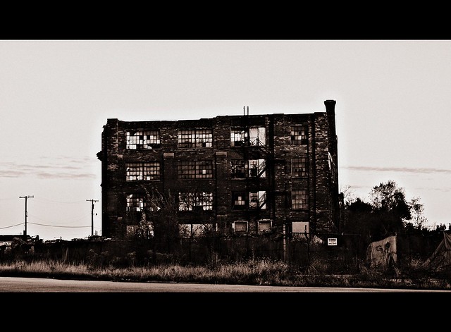 old stocking factory