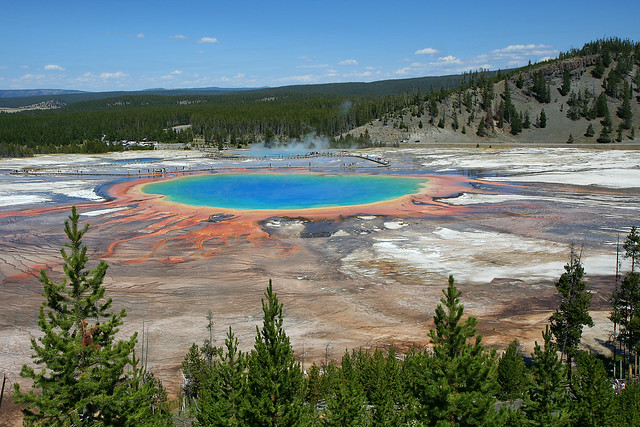Grand Prismatic - Yellowstone National Park, Wyoming