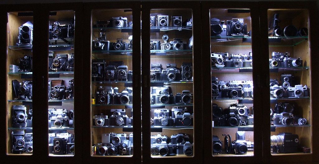 Large Camera Collection 02 Camera Collection | You can see detailed photos of these … | Flickr