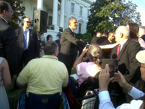 Gary Talbot Gary Talbot, MBTA, at the White House, ADA Celebration, Ju… | Flickr