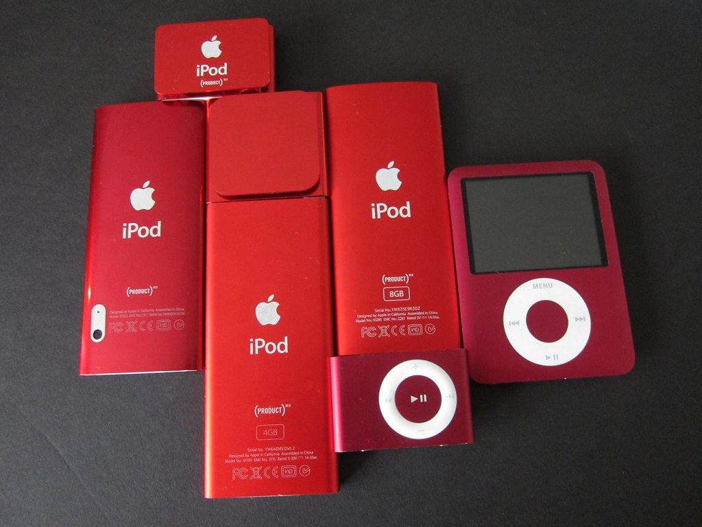 iPod nano 6G iPod touch 4G Comparison Color Photos Flickr