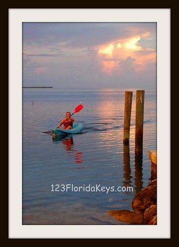 sunset kayak florida fl fla floridakeys vacationrental cudjoekey