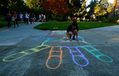 Chalk Hand I  - University of Oregon