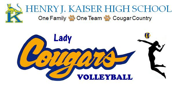 Kaiser Cougars Volleyball Kaiser High School Lady Cougars Flickr