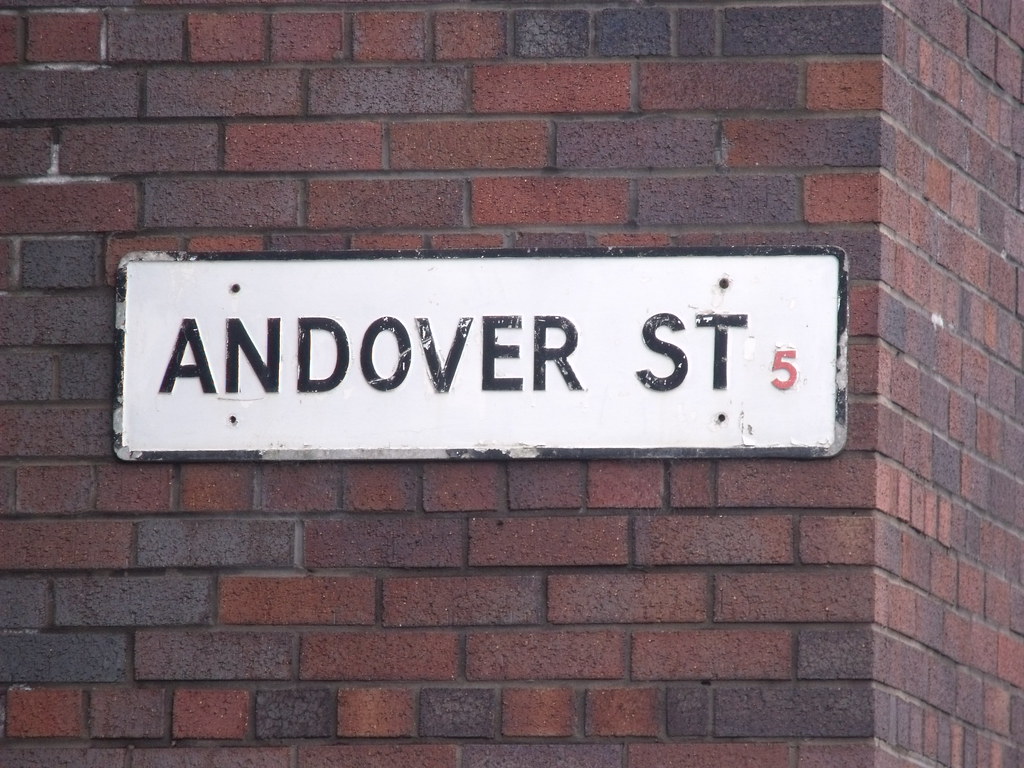Andover Street - road sign in Digbeth | I'd previously been … | Flickr