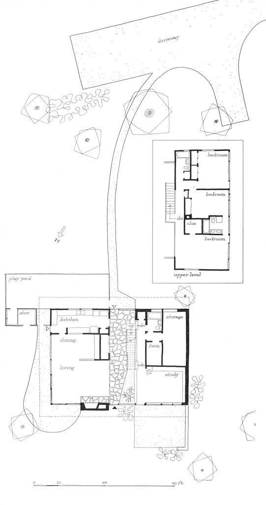  butterfly  roof  house  plan  Designed by Leon Brown and 