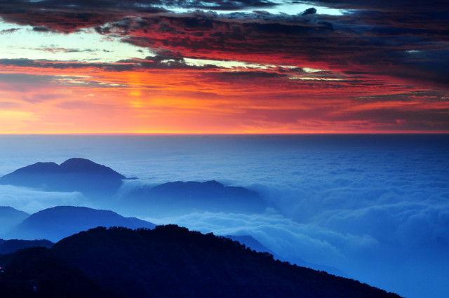 Sunset in Mt. Hehuan 合歡主峰夕照1[Explore]