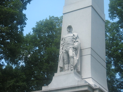 monument statue senator president indiana governor battleground miltary battleoftippecanoe williamheryharrison