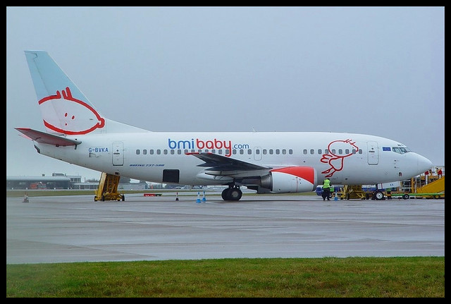 Bmibaby - Boeing 737-59D G-BVKA @ Cardiff