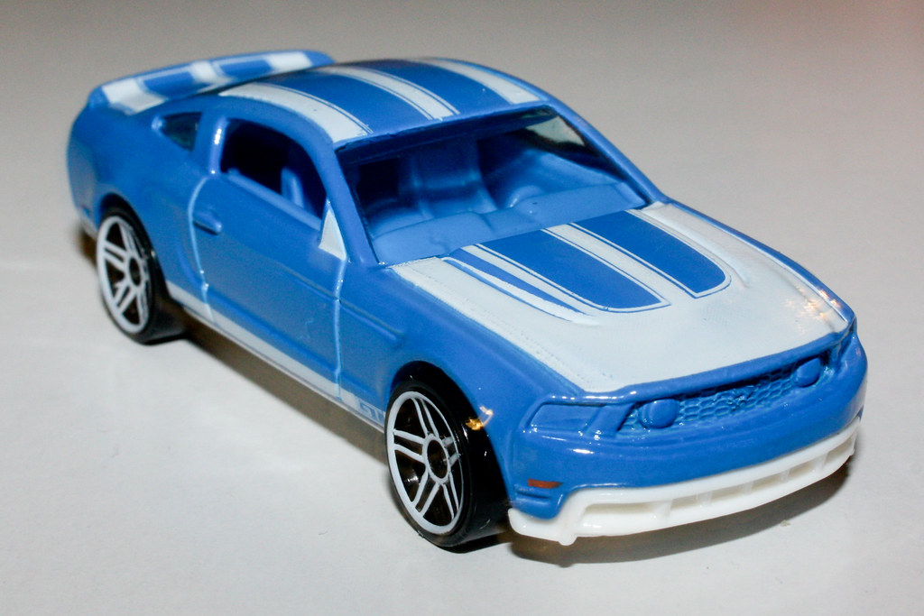 Hot Wheels #69 2010 Ford Mustang GT.