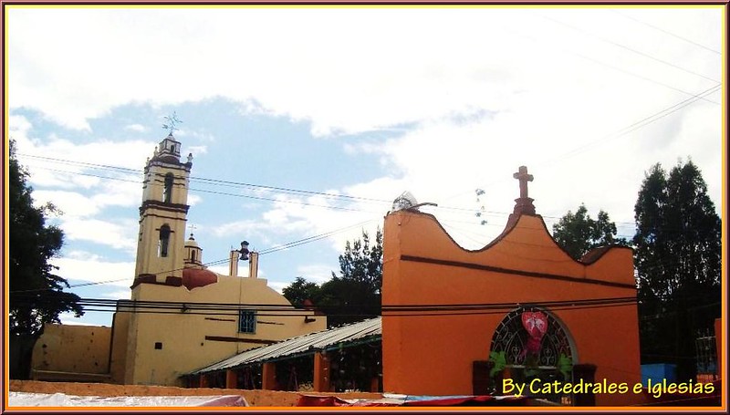 Fluidr / Parroquia de San Juan Bautista y San Pedro Apóstol (Tezompa) Chalco ,Estado de México by Catedrales e Iglesias