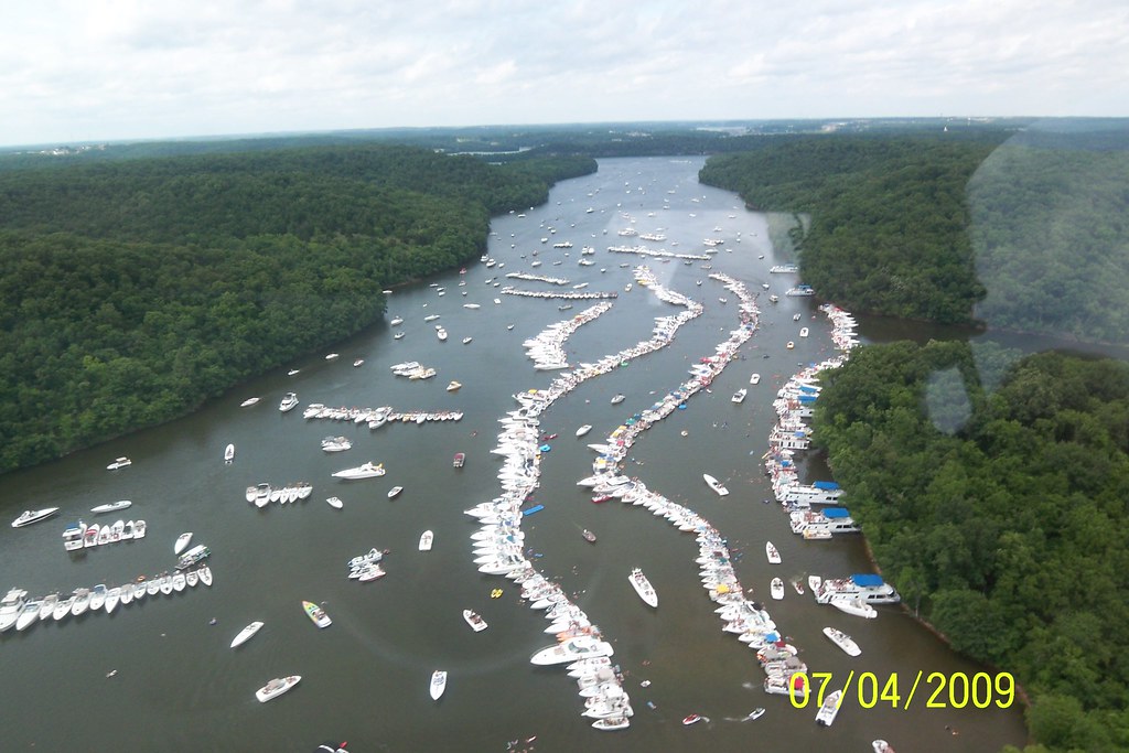 Party Cove on July 4th.
