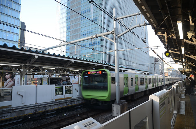 Yamanote Line E235 Series Leaving Akihabara Station 3