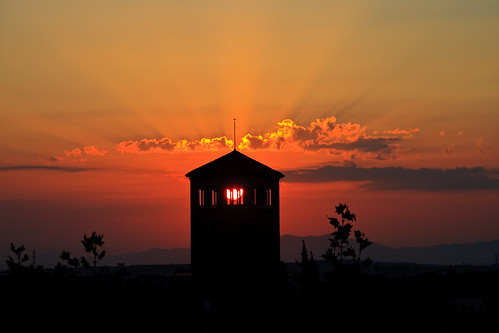 barcelona sunset sol de iglesia amanecer salida catalunya sant sortida campanario valles sabadell campanar esglesia matinada oleguer