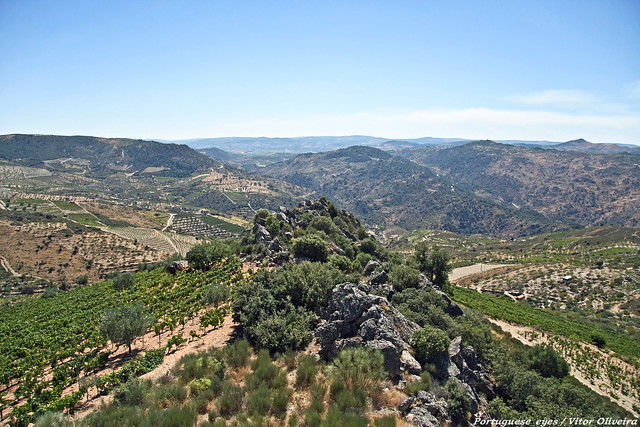 Vista do Miradouro de São Martinho - Seixas - Portugal
