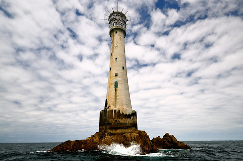 The Bishop Rock lighthouse, Isles of Scilly, England | by iancowe