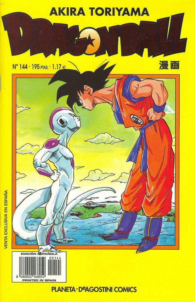 Dragon Ball Spain Comics Cover A 144 Dragon Ball Manga