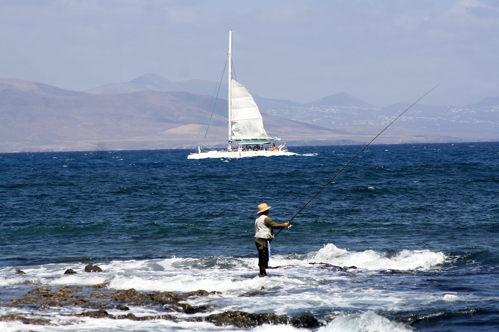 fisher man Fuerteventura Spain