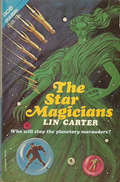 Lin Carter - The Star Magicians  - Ace Double G588 - cover artist Jack Gaughan