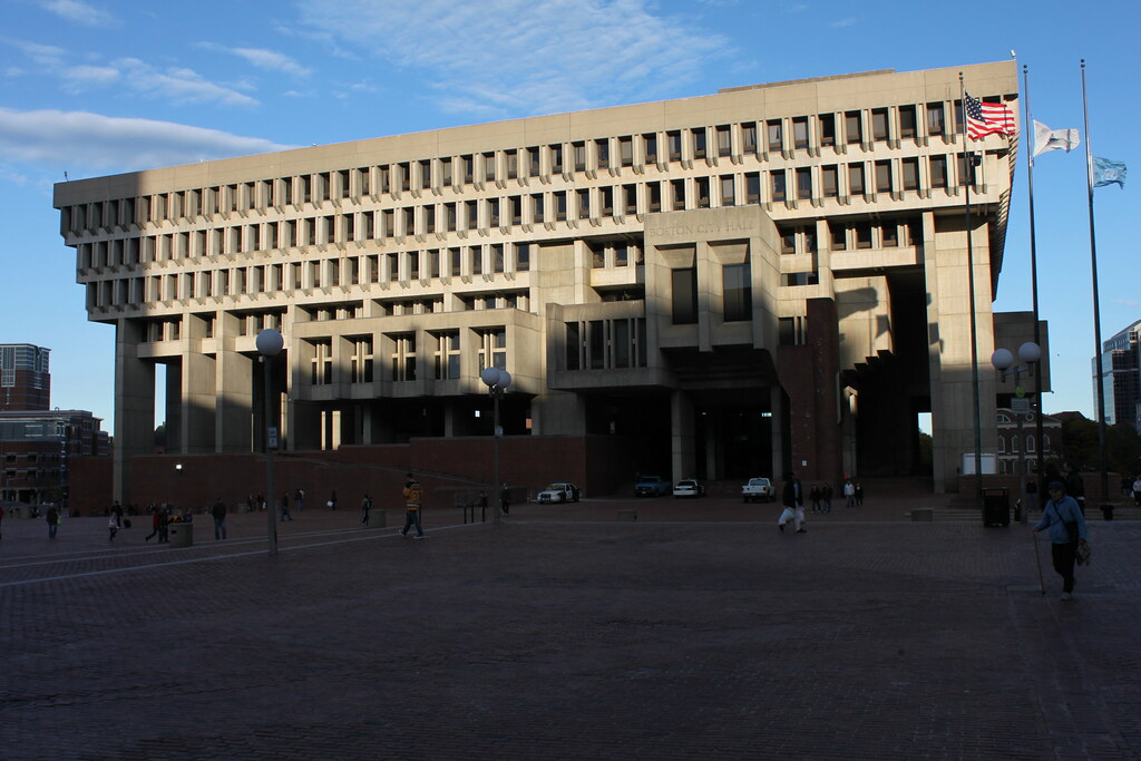 Boston City Hall | The brutalist Boston City Hall is located… | Flickr