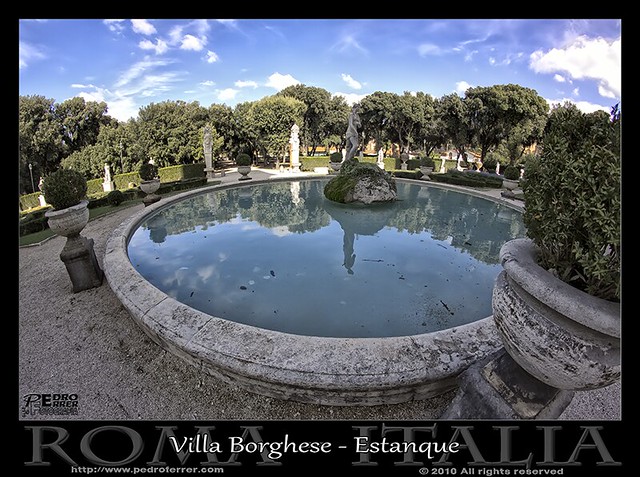 Roma - Villa Borghese Estanque