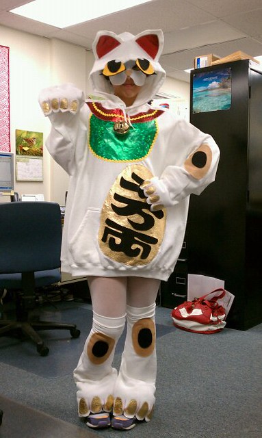Maneki Neko- Halloween Costume 2010