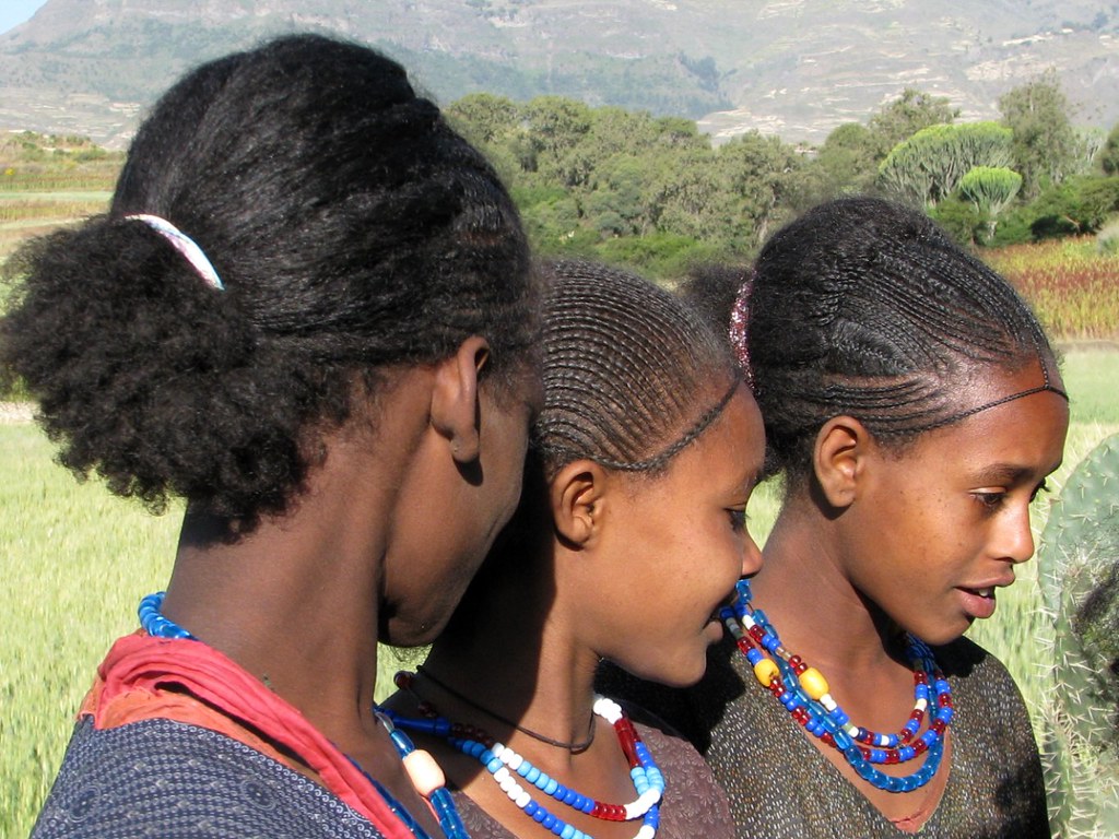 Tigray hairstyle and jewellery | Ethiopia. Tigray. Driving f… | Flickr