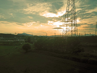 Ibaraki sunset　茨城の日没