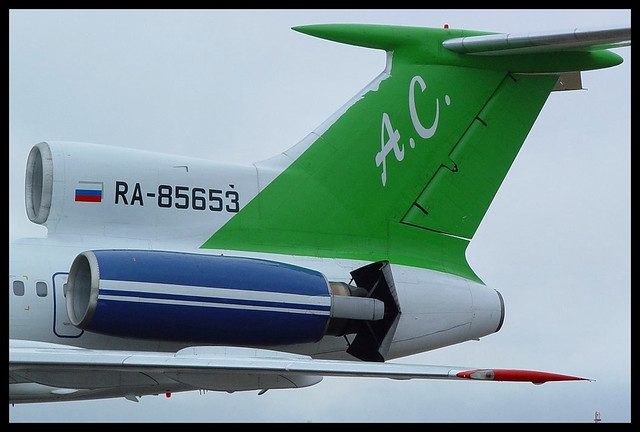 Airlines 400 - Tupolev Tu-154M RA-85653 @ Cardiff