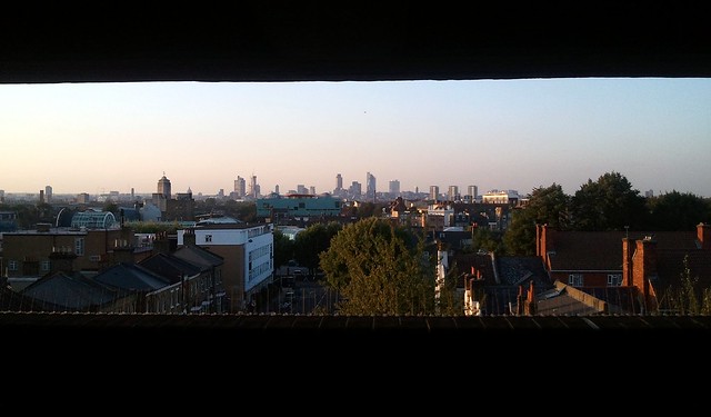 View from the Peckham multi-storey