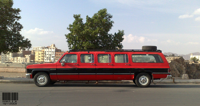 GMC Suburban Sierra Classic 8-door Stretch Limousine