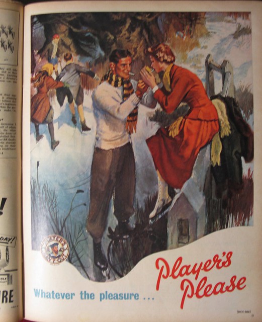 Player's Please - cigarette advert, 1955