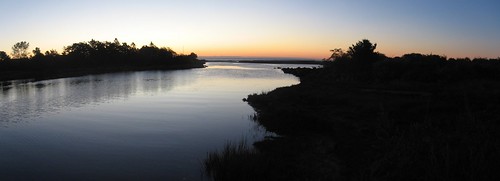 ocean sky panorama water sunrise marsh oceanpark hugin 10210 rachelcarsonnwr goosefarebrook capturingmaine
