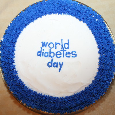 World Diabetes Day Cake