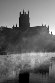 Misty Cathedral | Having to walk to work from St. Johns this… | Flickr