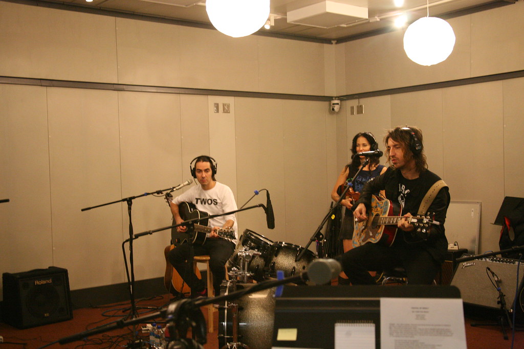 Fistful of Mercy in WFUV's Studio A