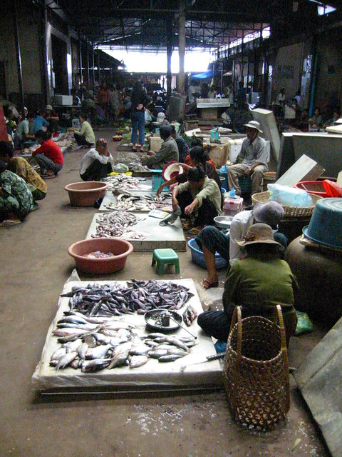 Fish Stall, Psah Chas, Siem Reab
