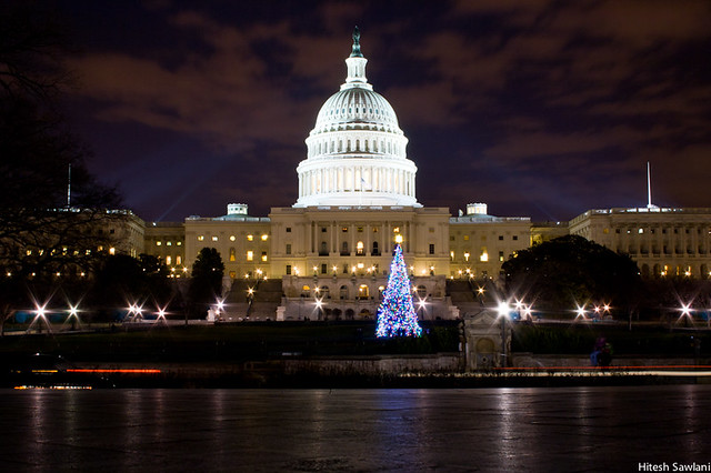 Capitol at Christmas