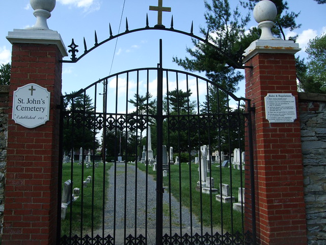 St. John the Evangelist Catholic Church and Cemetery, Frederick, MD