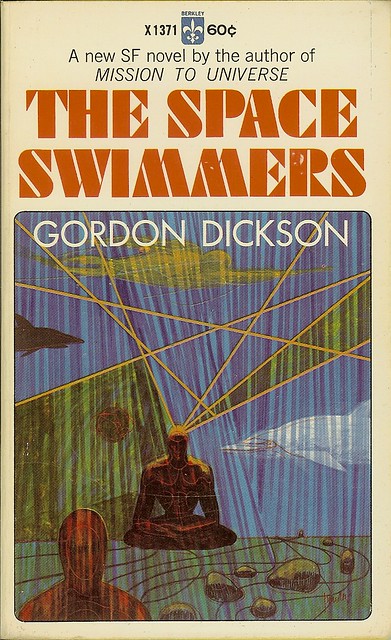 Gordon R. Dickson - The Space Swimmers - Book 2 Sea People - cover artist Richard Powers