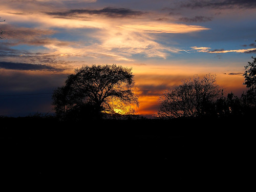 Sonnenuntergang in Kail by Foto dresch, OLYMPUS DIGITAL CAMERA         olympusomdem5 olympus omd em5 dresch daniel resch olympus1250mm mzuik