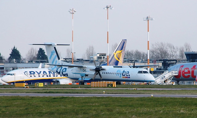 Ryanair, Flybe, Jet2 at EMA.