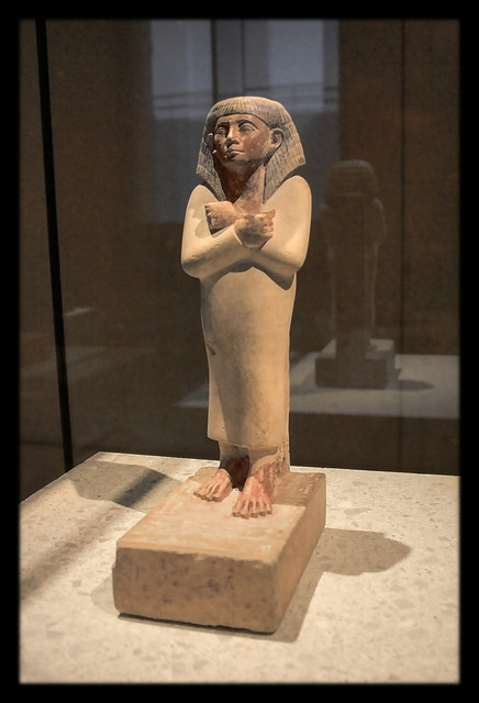 Berlin - Neues Museum - Cloaked figure of Antef 1950 v. Chr.