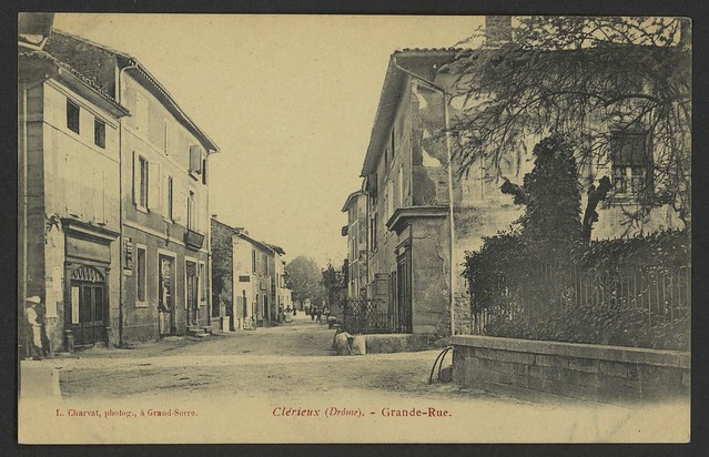 Clérieux (Drôme. - Grande Rue
